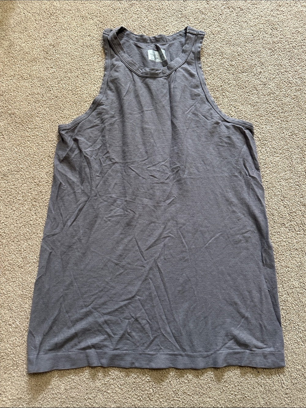 Athleta Men's Tank Top - Charcoal Gray
